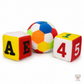 Set Cubos y Pelota de Tela