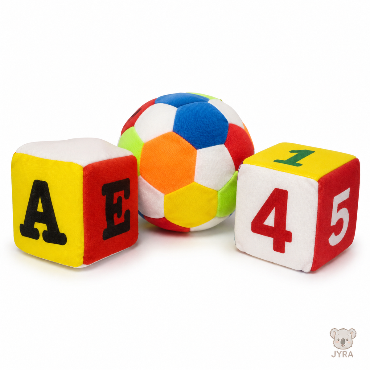 Set Cubos y Pelota de Tela