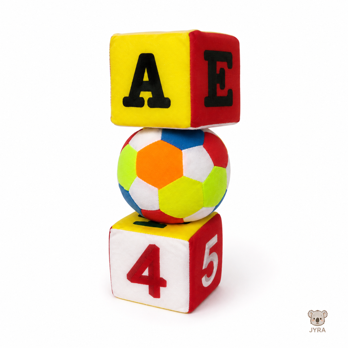 Set Cubos y Pelota de Tela