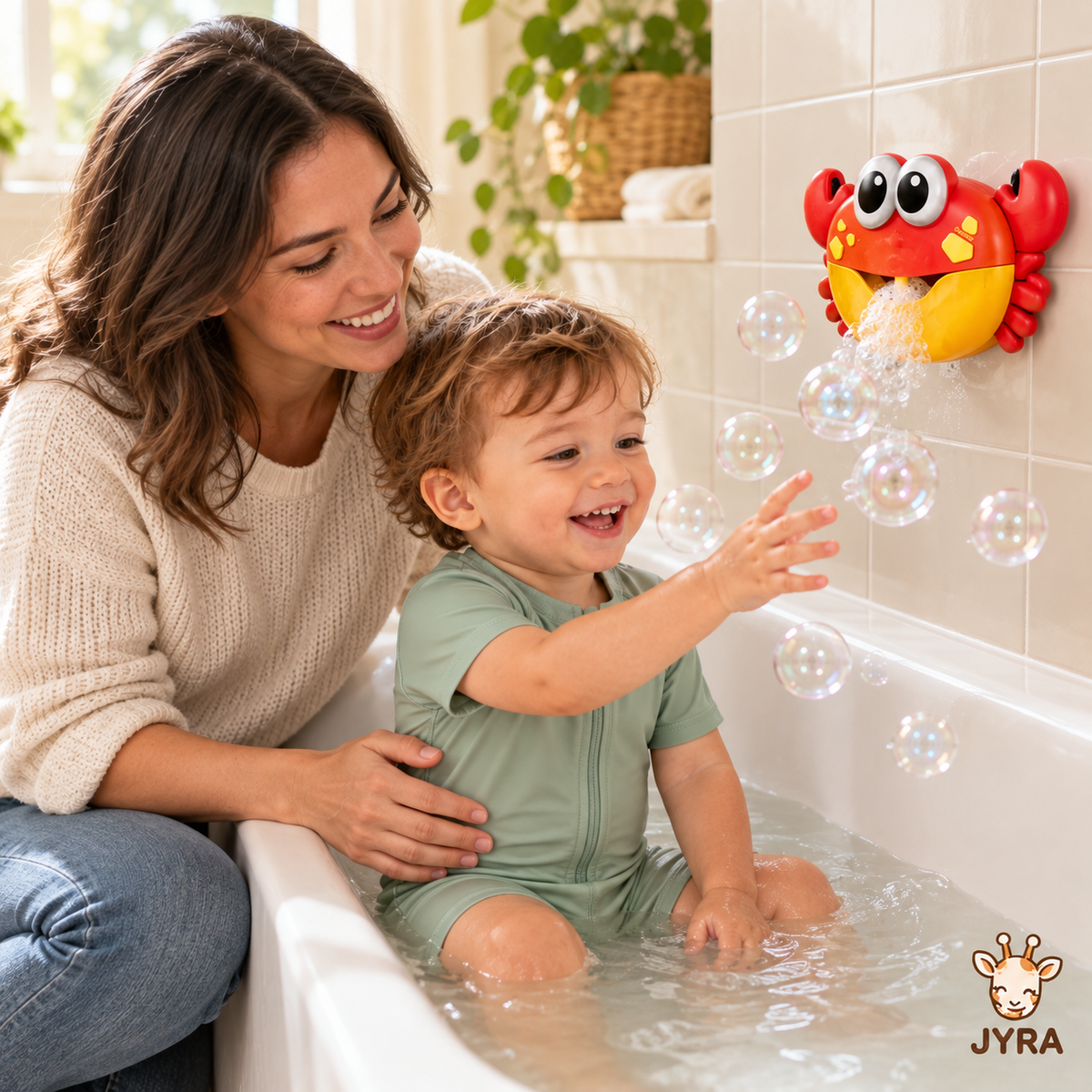 Cangrejo de Burbujas para el Baño