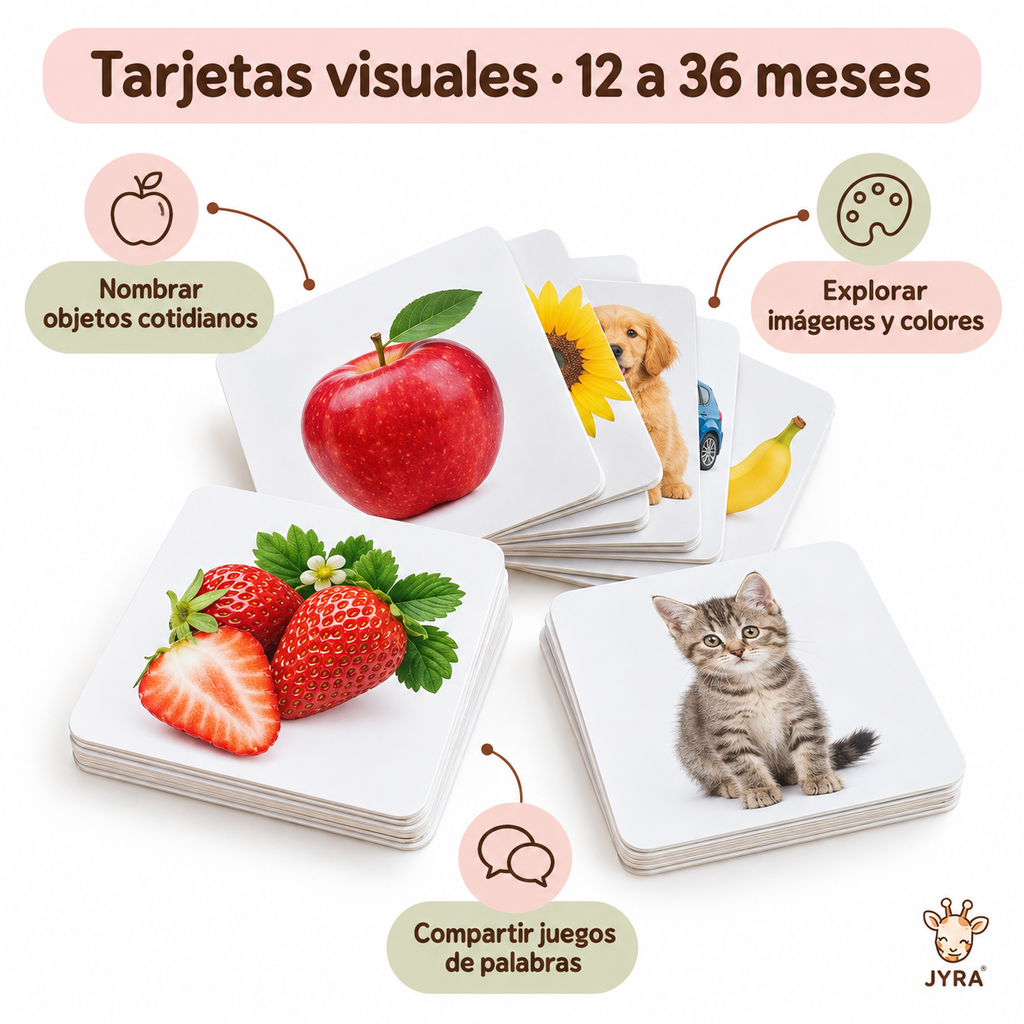 Tarjetas de Estimulación Visual para Bebé