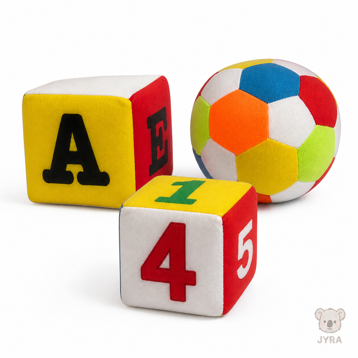 Set Cubos y Pelota de Tela