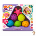 Pelotas sensoriales Soft: presentación en empaque