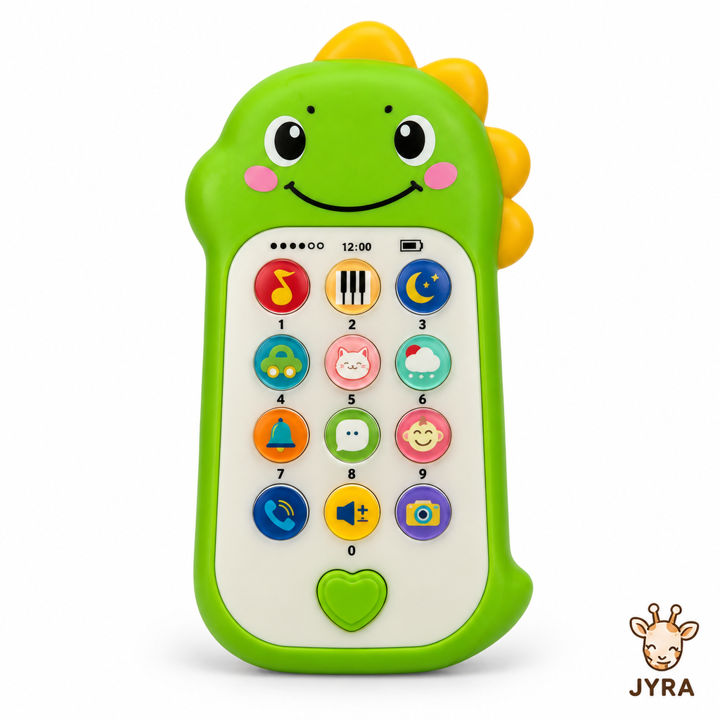 Telefono dinosaurio: vista del producto