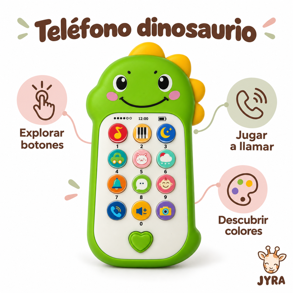 Telefono dinosaurio: ideas de juego