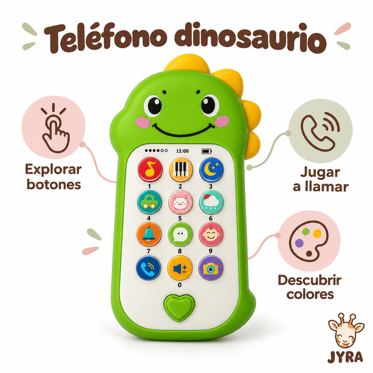 Telefono dinosaurio: ideas de juego